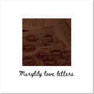 Marylily Love Letters Posters and Art